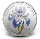 2013 $20 Blue Flag Iris 