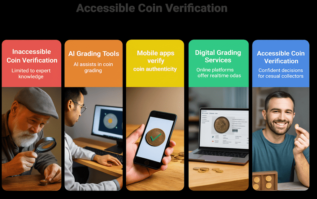 Accessible Coin Verification