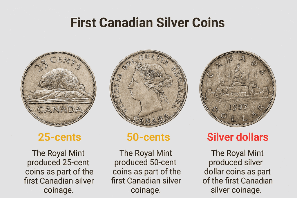 First Canadian Silver Coins