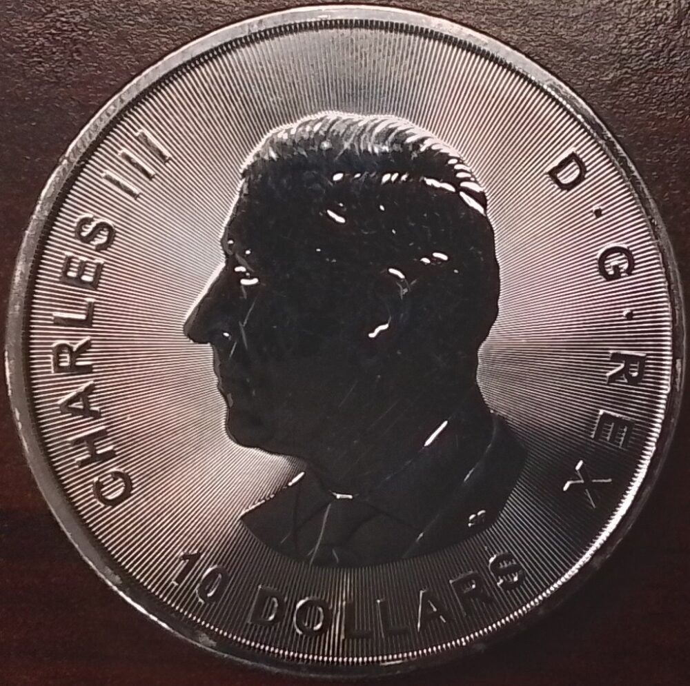 2024 Canada 2 ounce fine pure silver maple leaf coin!!! - Image 3