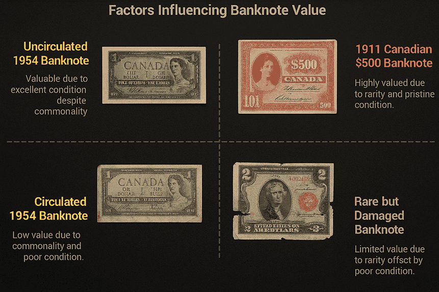Factors Influencing Banknote Value