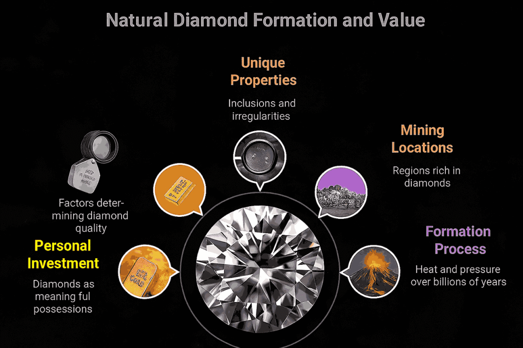 Natural Diamond Formation and Value
