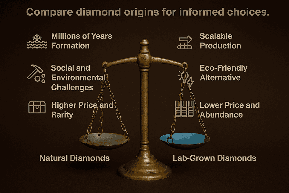 Natural vs Lab-Grown Diamonds Brampton Guide