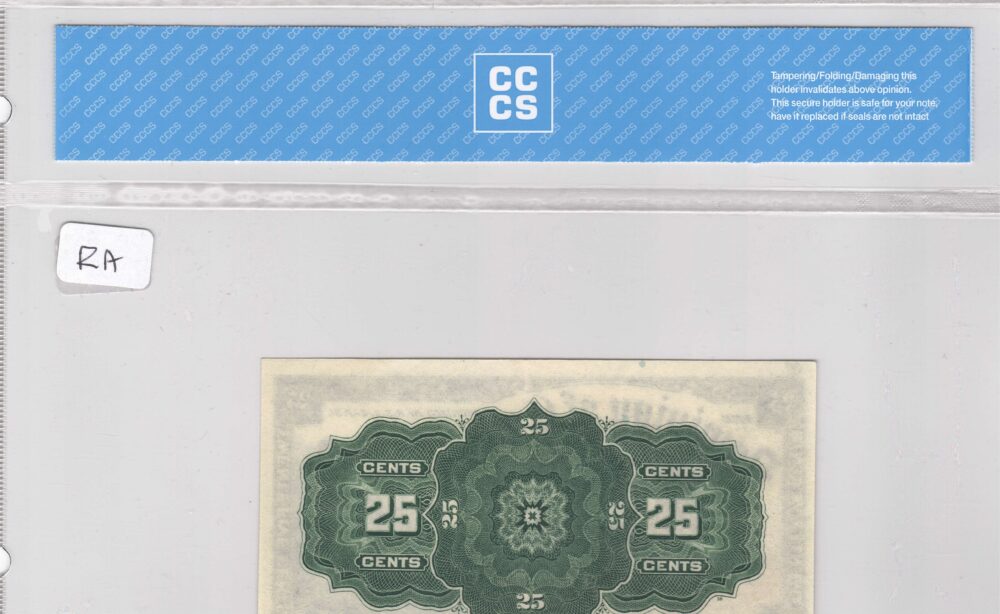 1900 25 cents Dominion Of canada EF-45 Banknote!!! - Image 3