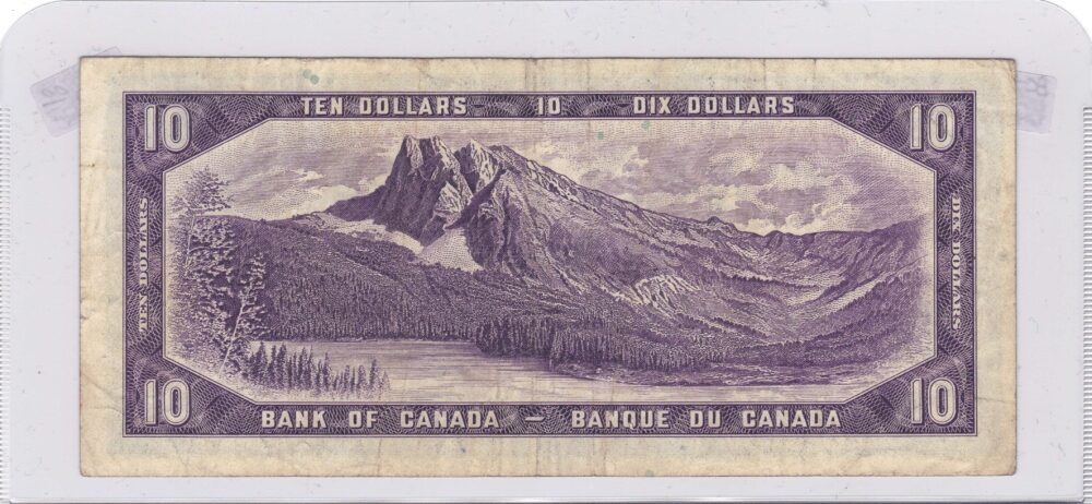 1954 Bank of Canada $10 BC-40bA F banknote!!! - Image 4