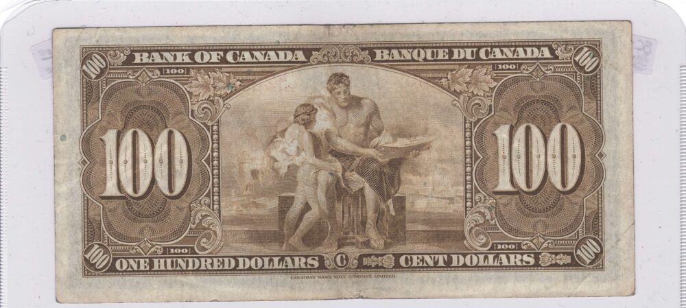 1937 Bank of Canada $100 BC-27b VF Banknote!!! - Image 4