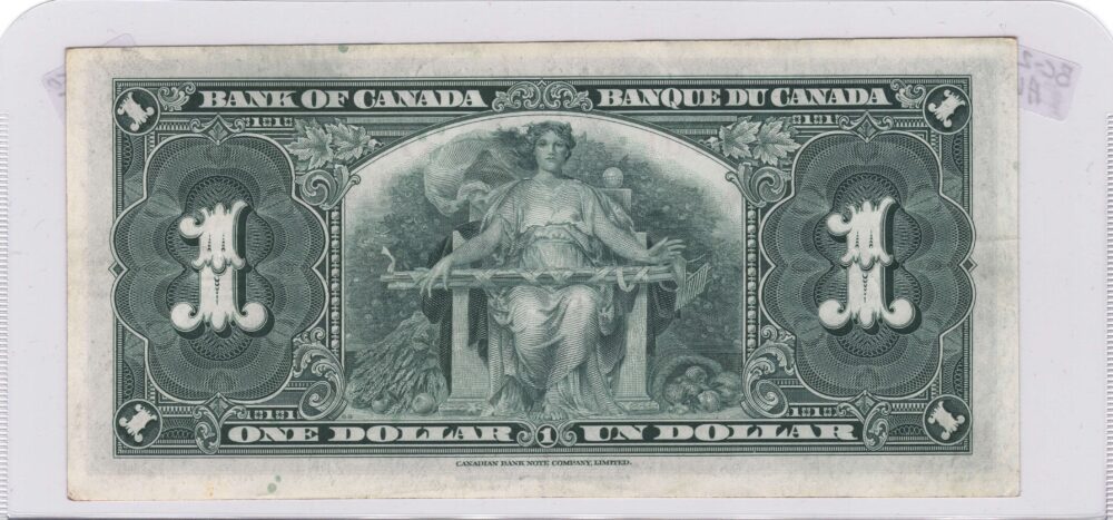 1937 Bank Of Canada $1 BC-21d AU+ banknote!!!! - Image 4