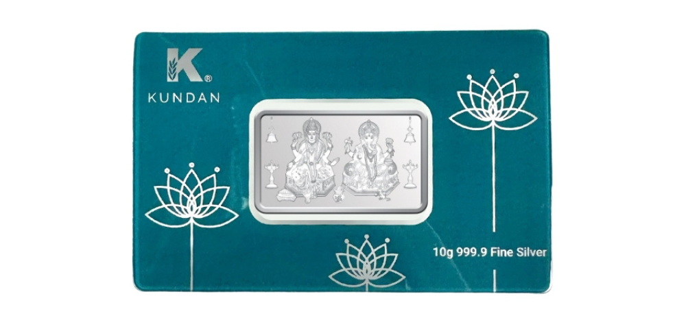10g Lakshmi Ganesha Silver Bar (999.9)