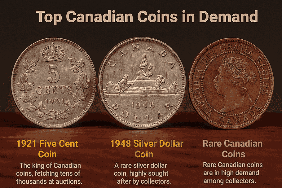 Top Canadian Coins in Demand