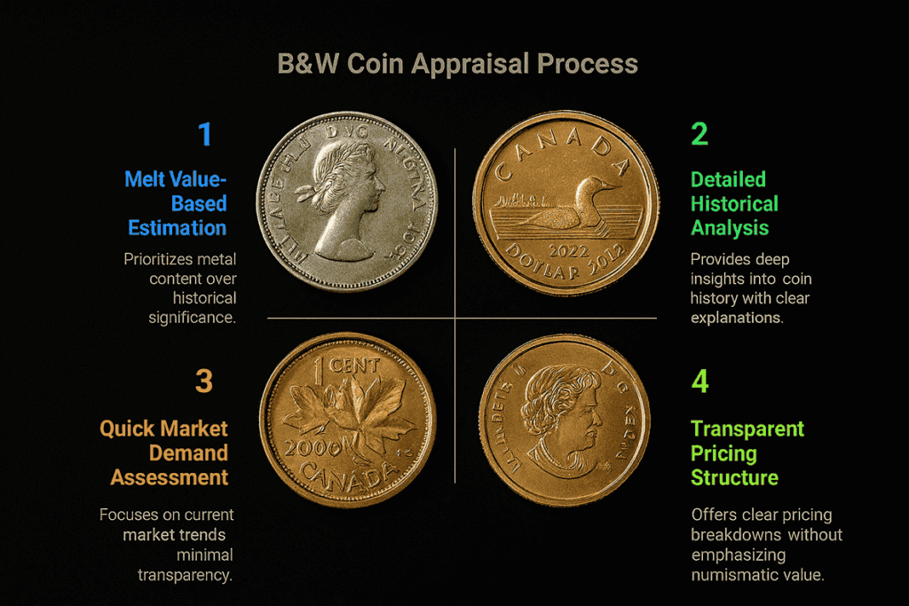 B&W Coin Appraisal Process
