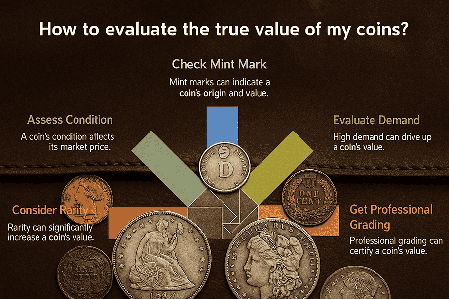 How to evaluate the true value of my coins
