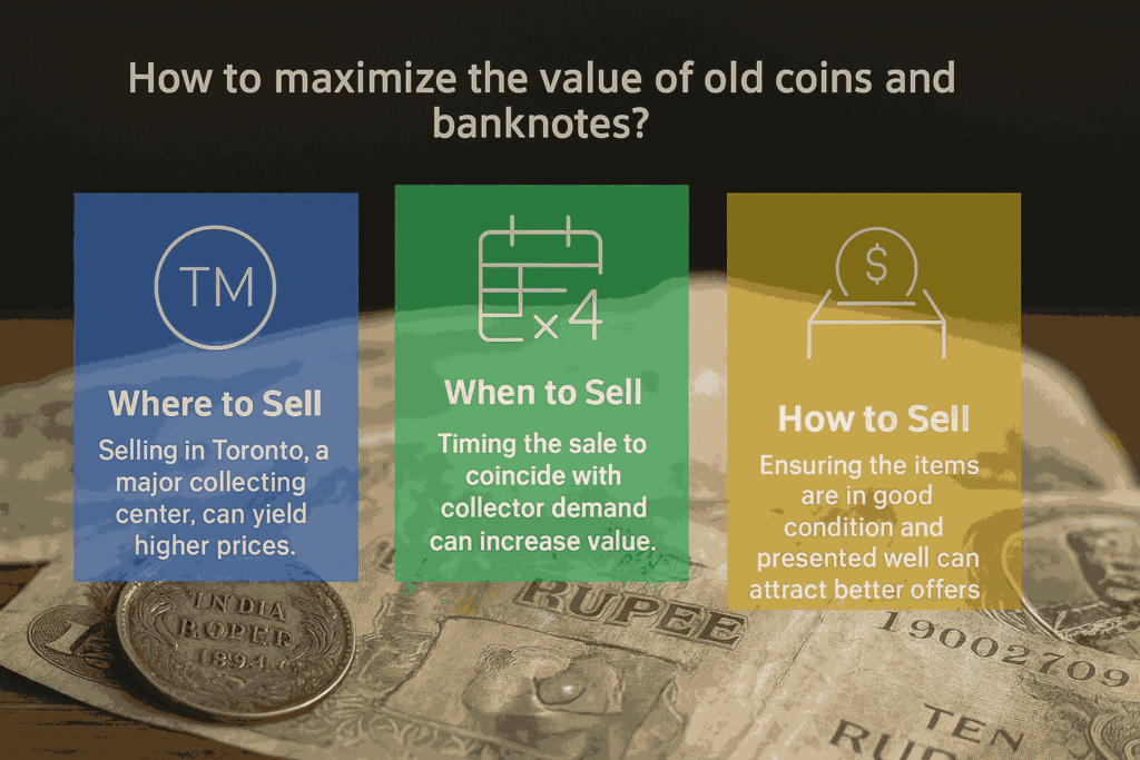 How to maximize the value of old coins and banknotes?