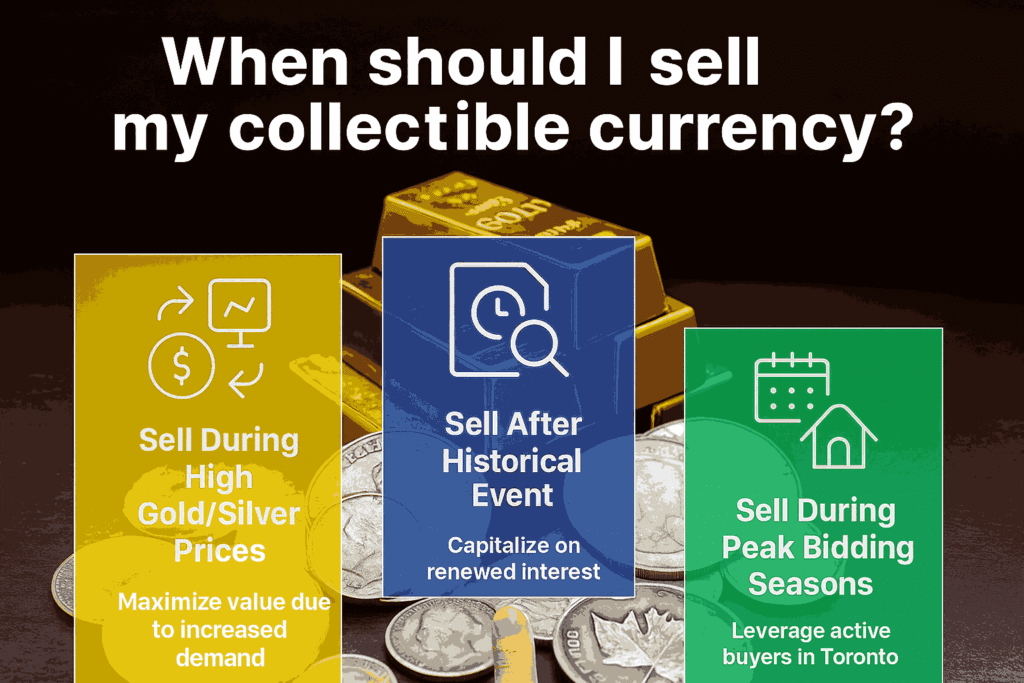 When should I sell my collectible currency?