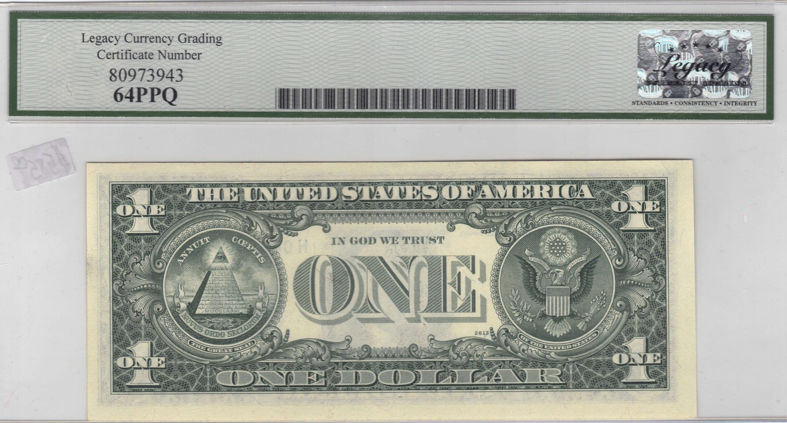 1995 & 1977A Federal Reserve Note Radar Set – Legacy Graded 64 PPQ (2 Notes) - Image 5