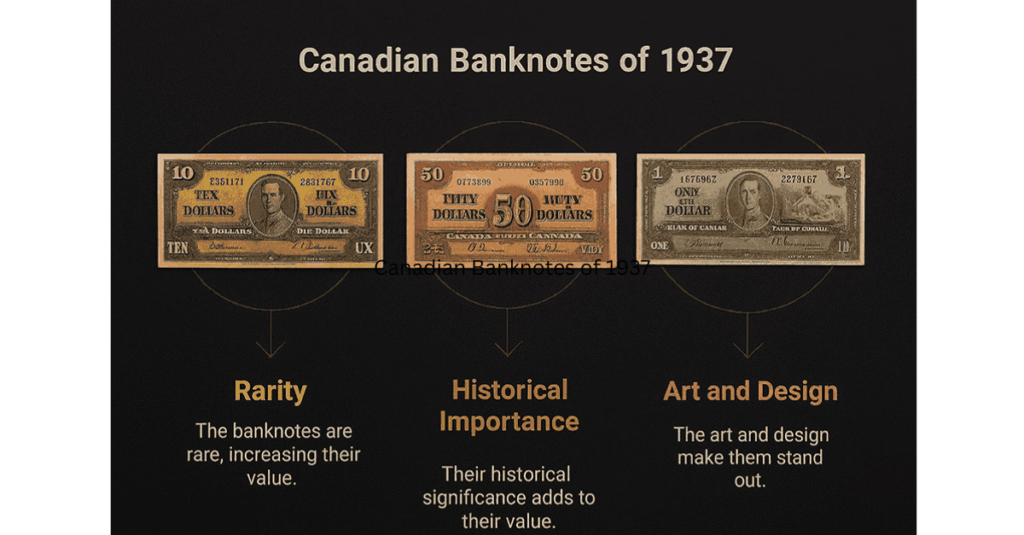 Canadian Banknotes of 1937