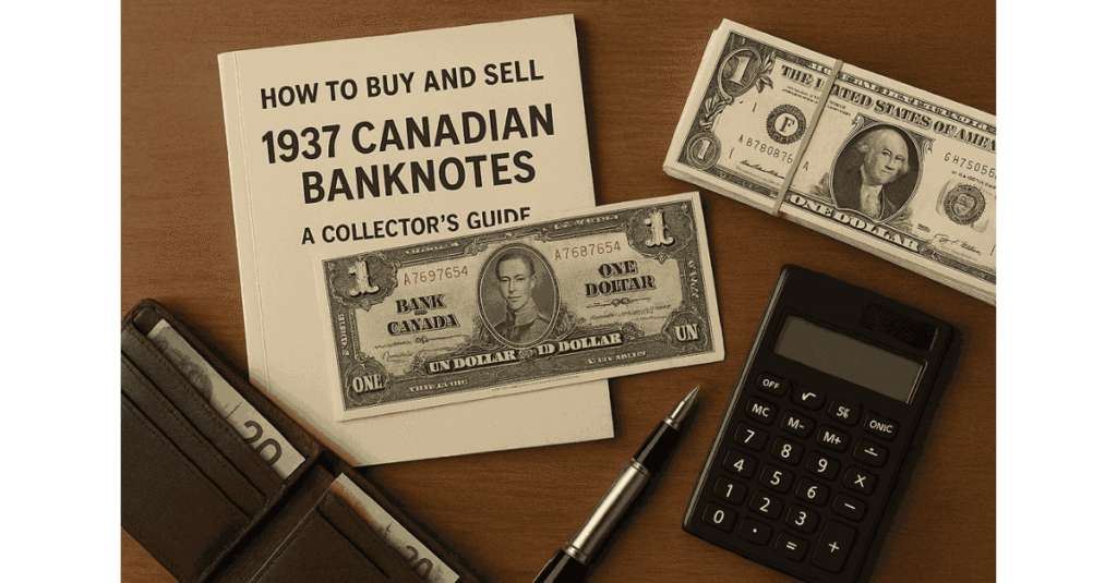 How to Buy and Sell 1937 Canadian Banknotes