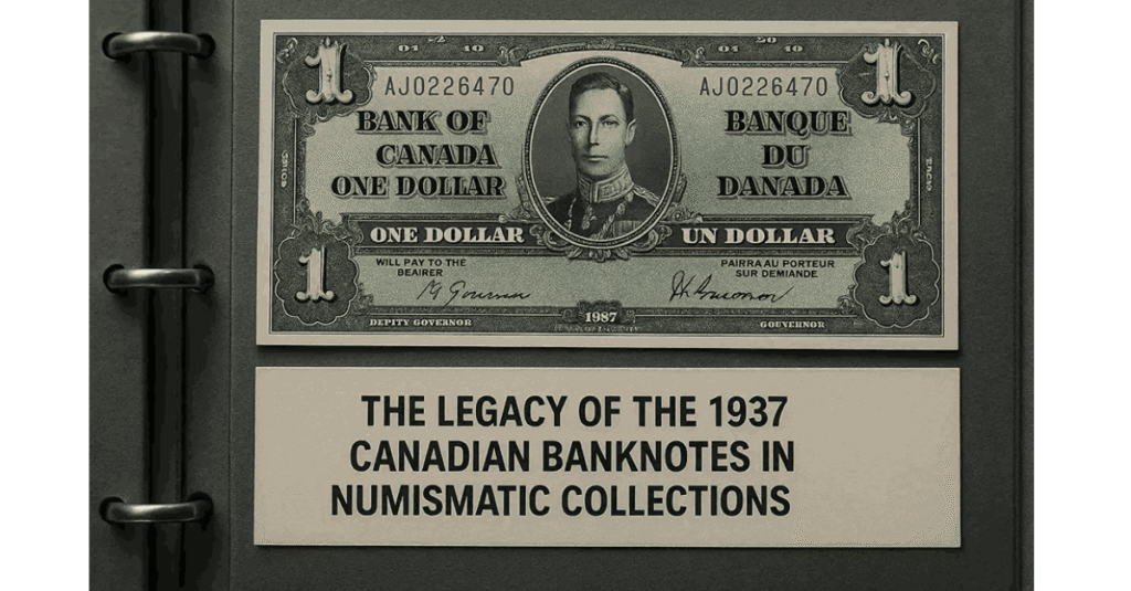 The Legacy of The 1937 Canadian Banknotes in Numismatic Collections