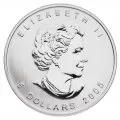 2005 Canada $5 Coloured Silver Maple Leaf – Bigleaf Maple (1 oz Fine Silver) - Image 4