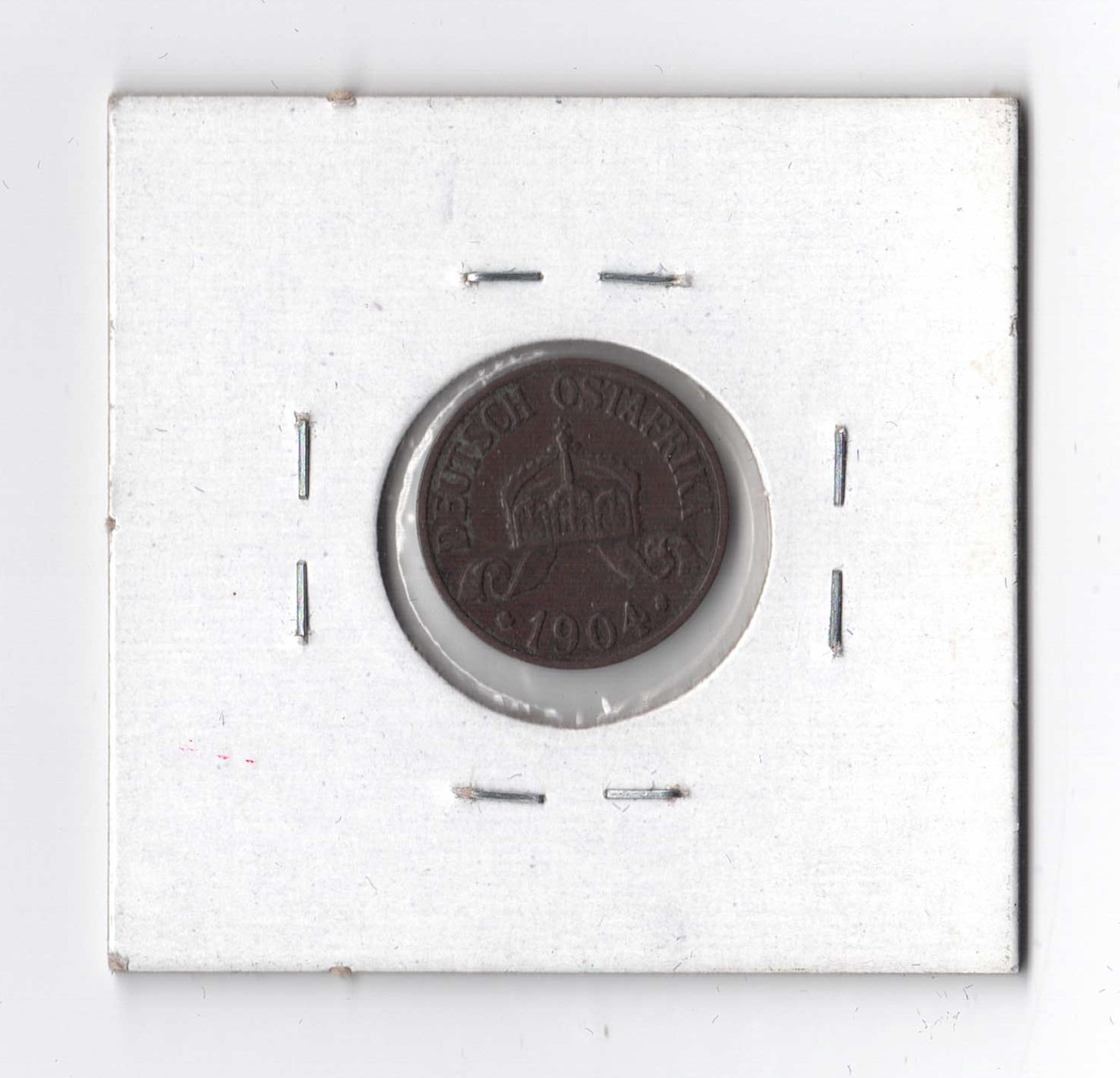 German East Africa – 1904-A ½ Heller (Bronze) – EF Condition - Image 3