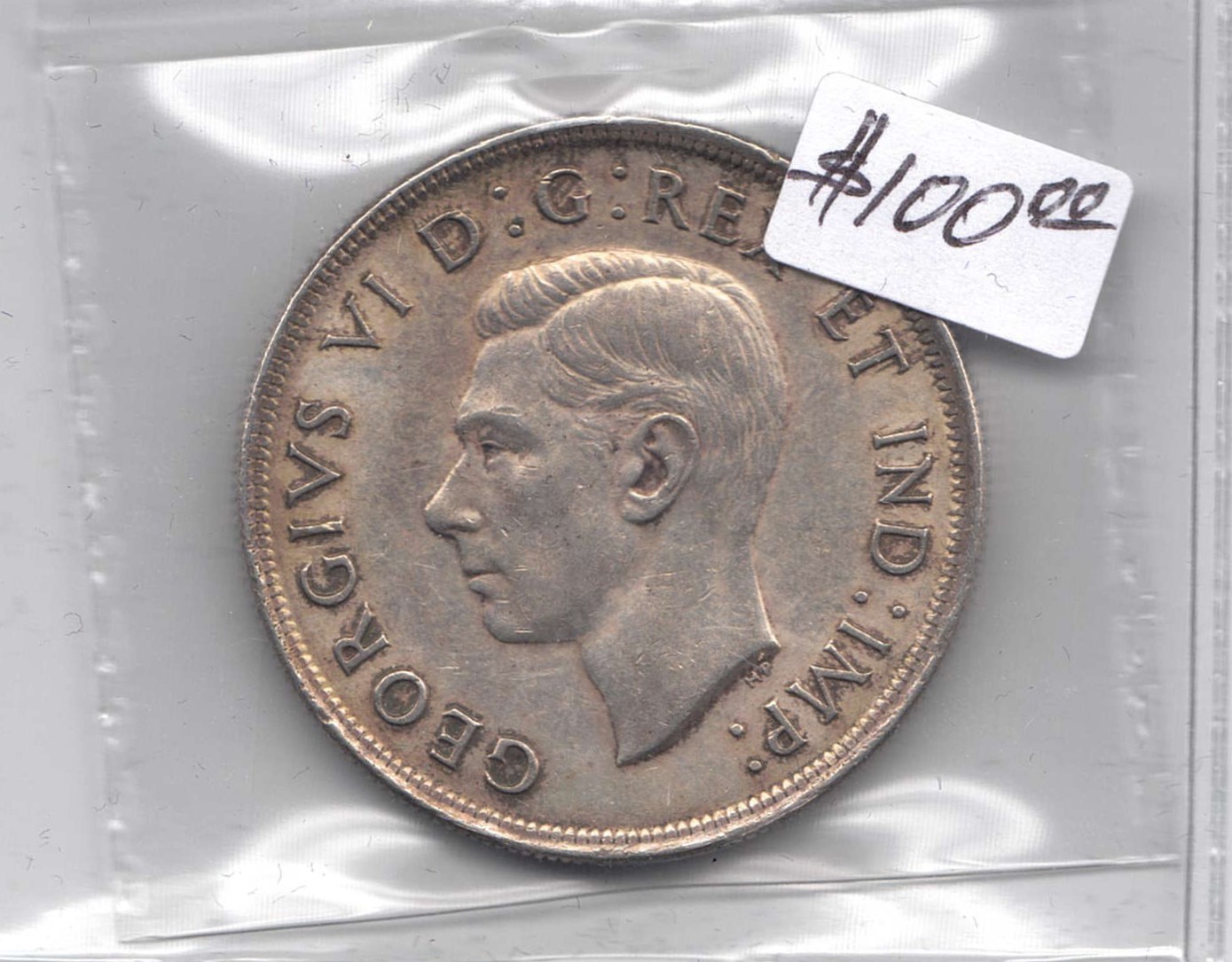 ICCS-Graded 1938 Canada Silver Dollar – EF-40 (Cert. #XAX 714) - Image 3