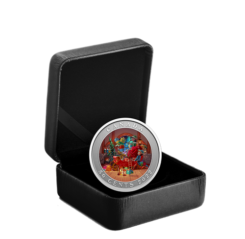 Lenticular Coin – Santa’s Sleigh | Steel | 2022 - Image 2