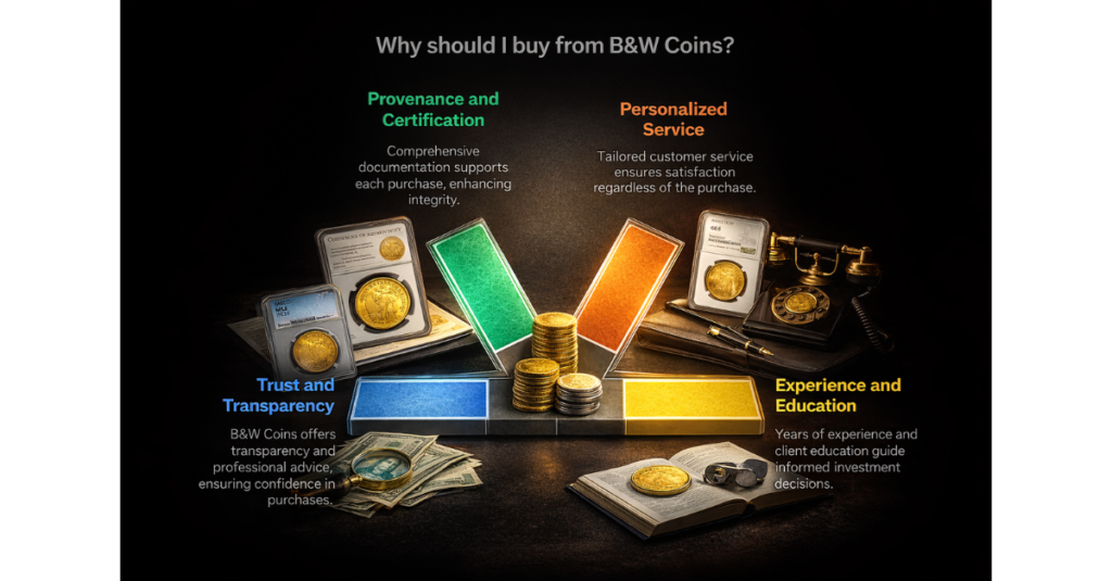 Why should I buy from B&W Coins