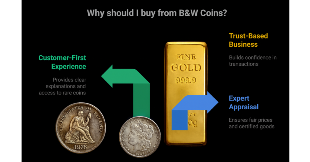 Why should I buy from B&W Coins