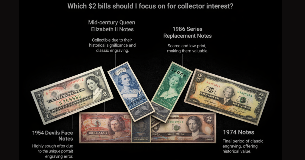 Which $2 Bills Have the Strongest Collector Interest
