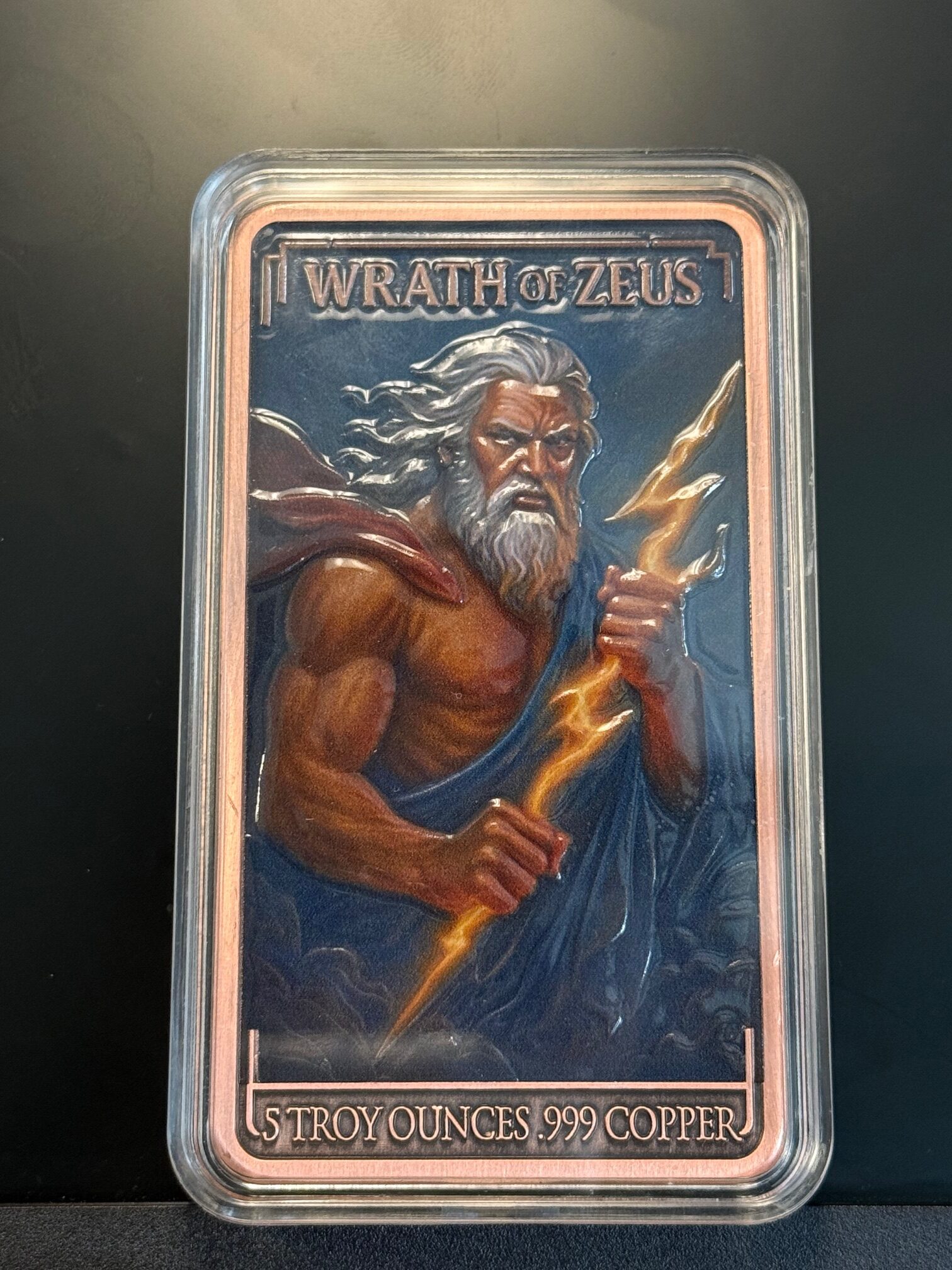 5 oz Copper Wrath Of Zeus!!! - Image 2