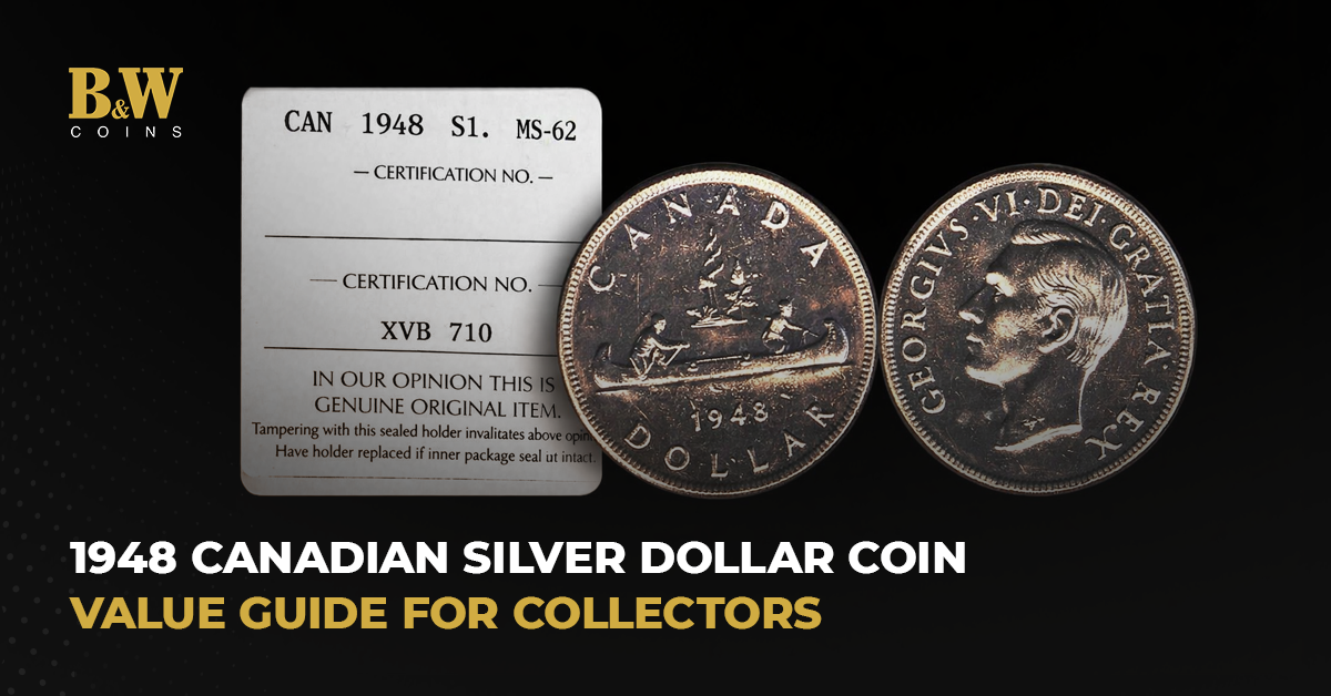 1948 Canadian Silver Dollar