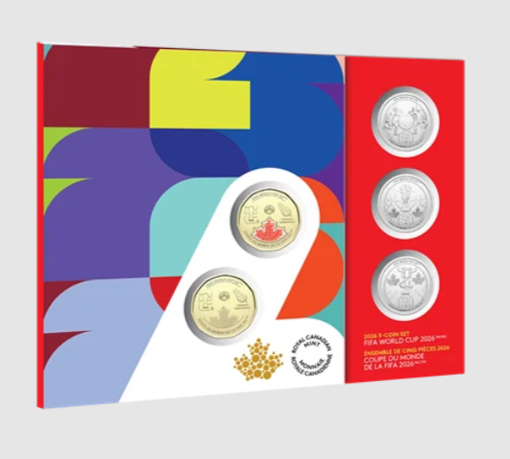 2026 Five-Coin Set – FIFA World Cup 2026ᵀᴹ