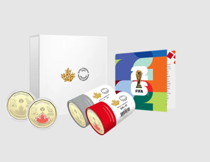 2026 $1 FIFA World Cup 2026ᵀᴹ Special Wrap Roll Box Set