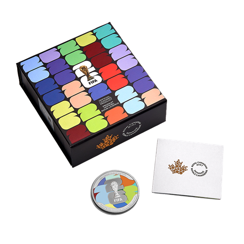 FIFA World Cup 2026ᵀᴹ : We Are 26ᵀᴹ – 1 oz. Fine Silver Coin
